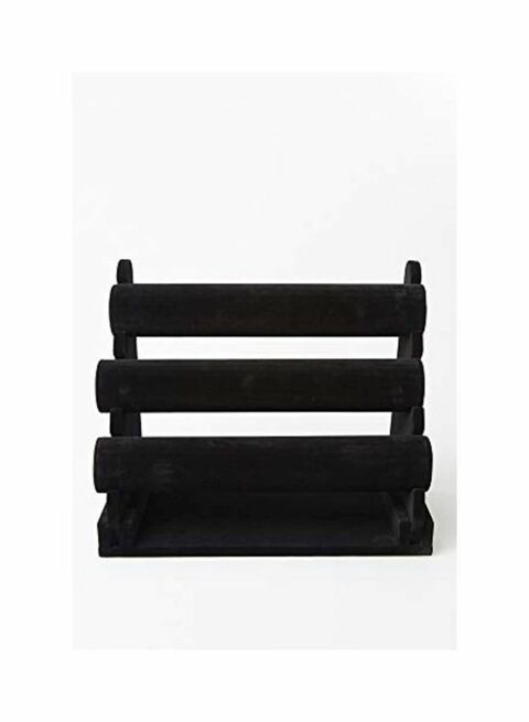 East Lady 3 Layer Bangle Organizer Black