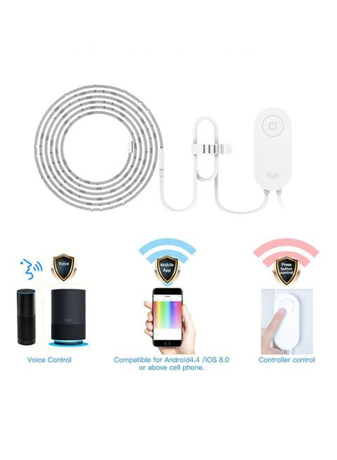 Yeelight WiFi Connected Wireless Strip Light White 1meter