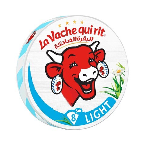 La Vache Qui Rit Light Spreadable Cheese Triangles 8 Portions 120g