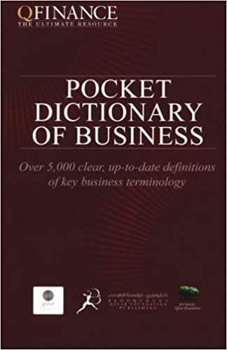 دار بلومزبري للنشر كيو فينانس: قاموس الجيب للأعمال التجارية عند الطلب (غلاف ورقي) - 1 أكتوبر 2010