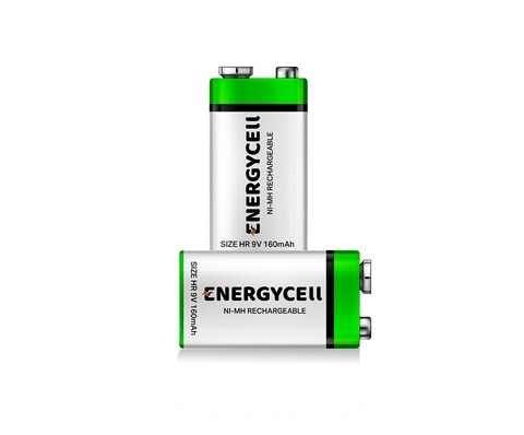 ENERGYCELL HR9V 160MAH RECHARGEABLE BATTERY