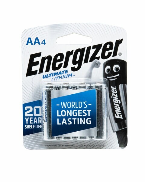 Energizer Lithium Photo Batteries Aa 4