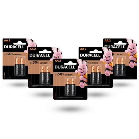 Duracell Battery AA 2 Pack Monet - (5 piece)