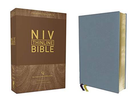 NIV THINLINE BIBLE GENUINE LEATHER