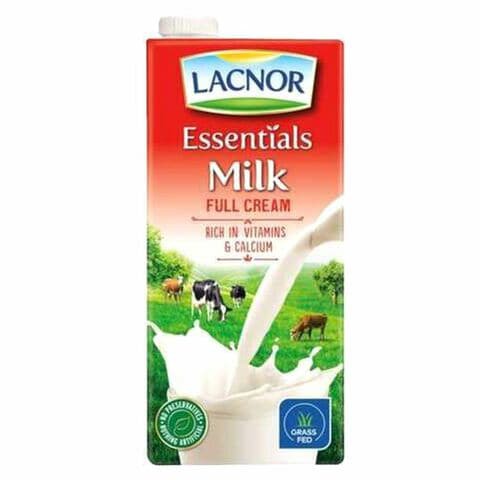 Lacnor Essentials Full Cream Milk 1L