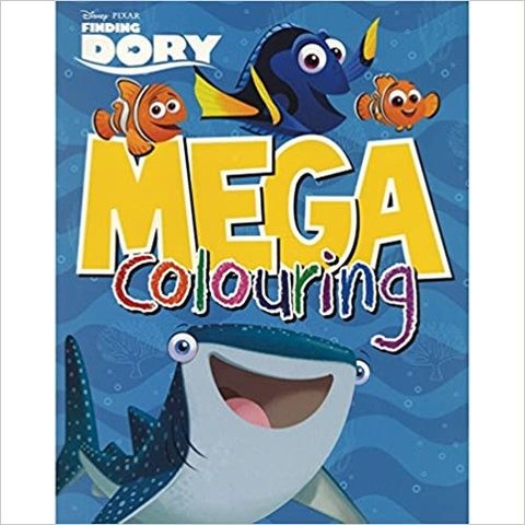 Parragon Books Disney Pixar Finding Dory Mega Colouring - Paperback &ndash; 6 June 2016