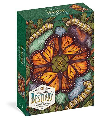 ILLUS BESTIARY PUZZLE MONARCH BUTTERFLY