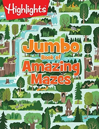 JUMBO BK OF AMAZING MAZES