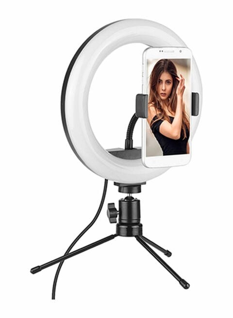 Generic Led Ring Light Fill-In Lamp Black/White