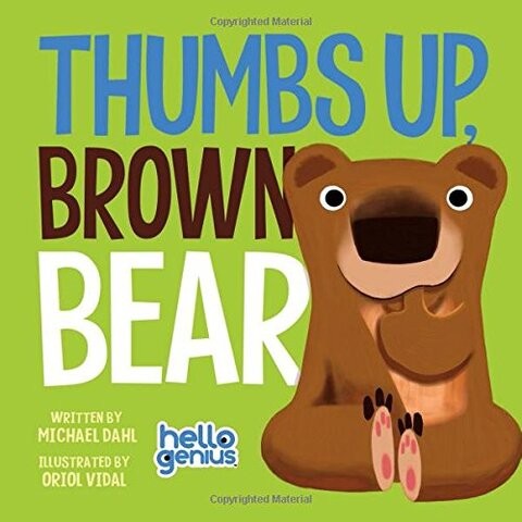 THUMBS UP BROWN BEAR