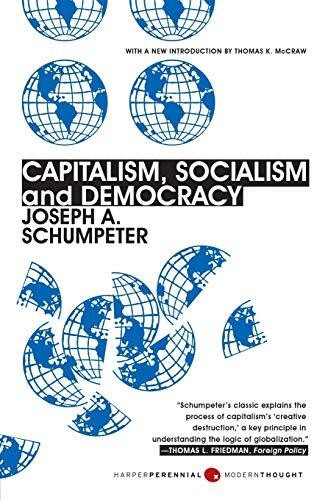 CAPITALISM SOCIALISM &amp; DEMOCRACY