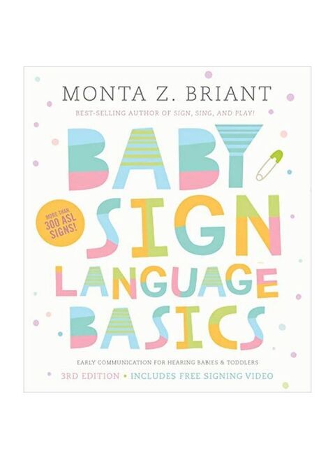 Baby Sign Language Basics Paperback English by Monta Z. Briant - 26 June 2018