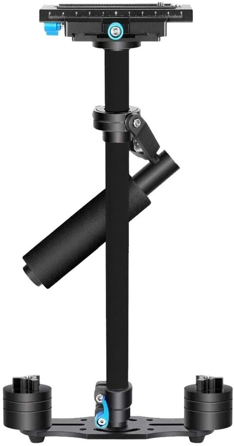 DMK Power Coopic St-60 Carbon Fiber 24 Inches/60 Centimeters Handheld Stabilizer With 1/4 3/8 Inch Screw Quick Shoe Plate Video Dv Up To 6.6 Pounds/3 Kilograms (Black)