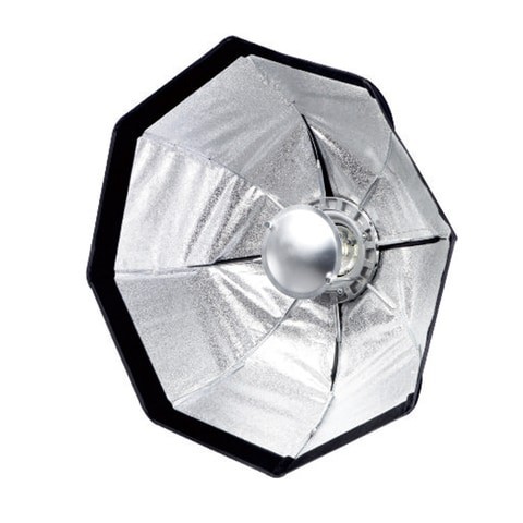 Nicefoto Beauty Dish Softbox With Grid Bdsg-70Cm (Black/Silver)