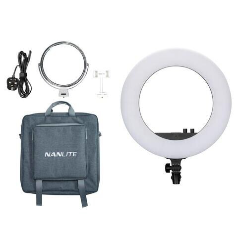 Nanlite Halo 18 Dimmable Adjustable Bicolor 18in LED Ring Light