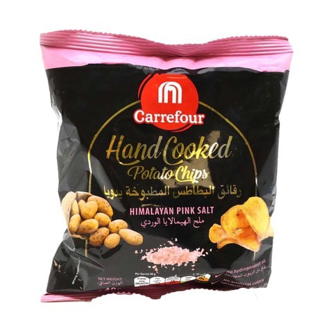  Handcooked Potato Chips With Himalayan Pink Salt 40g