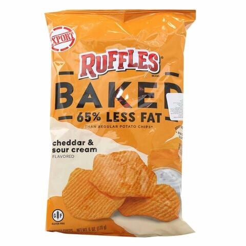 RUFFLES BAKED SOUR CREAM 170.1GR