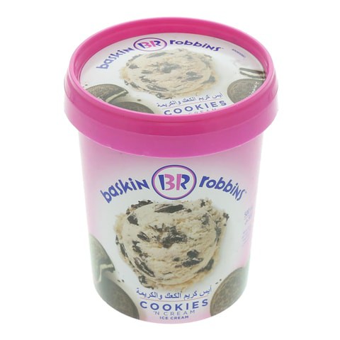 Baskin Robbins Ice Cream Cookies &amp; Cream 500ml