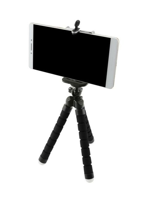 Generic - Octopus Mini Flexible Tripod Mobile Phone Stand Black