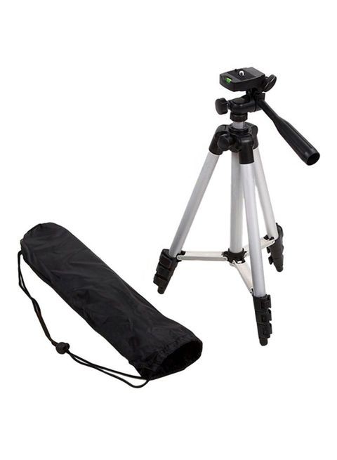 Generic Portable Universal Tripod Stand For Digital Camera Black/Silver