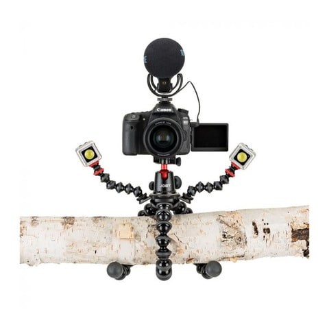 Joby - Gorillapod Rig For Dslr(Black/Charcoal), It Is Flexible Tripod &amp; Has Optional Ballhead For Dslr Cameras