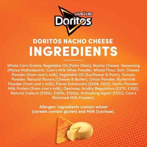 Doritos nacho cheese chips 180 g