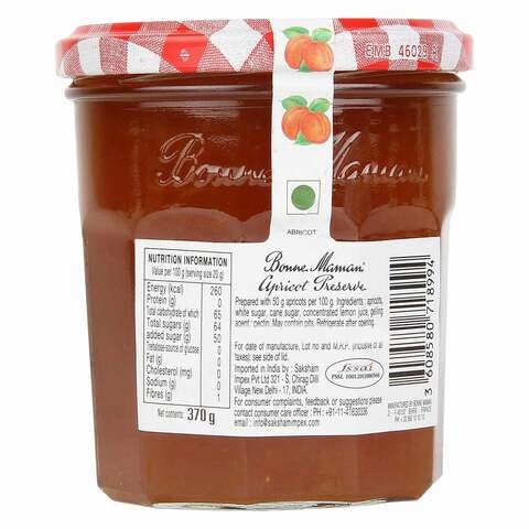 Bon Maman Apricot Jam 370g