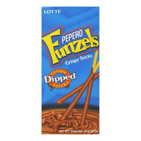 LOTTE FUNZELS STICKS CHOCO 34G