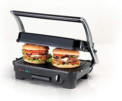 KENWOOD HEALTH GRILL 1800W BKMETAL - HGM50.000SI