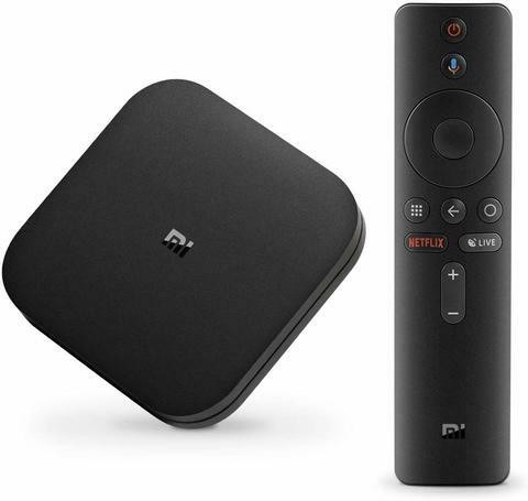 Xiaomi Mi Box S Android TV with Google Assistant and Multimedia Player - Built-in Chromecast - 4K HDR - Wi-Fi - 8GB - Black