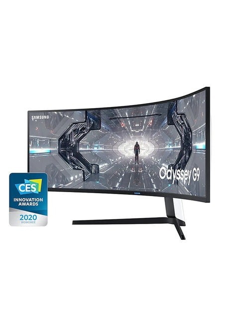 Samsung 49 inch curved gaming monitor, black color