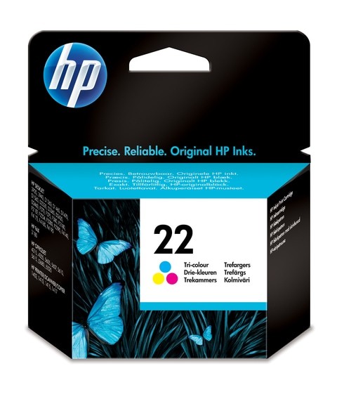 HP CART 22 TRI-COLOR