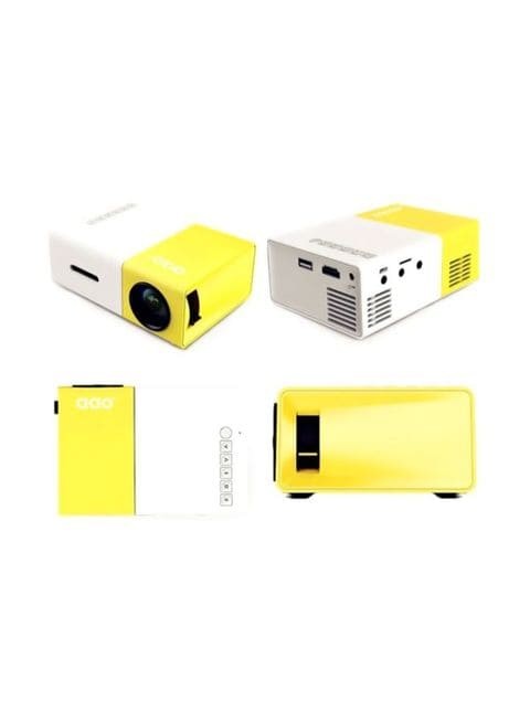 General - LED Mini Projector YG300 Yellow/White