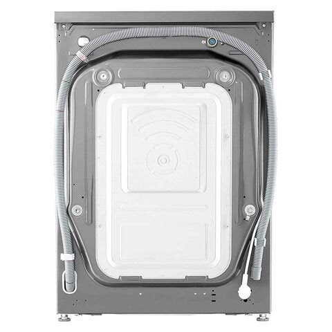 LG Washing Machine (F4V5VYP2T), 9 KG - Silver