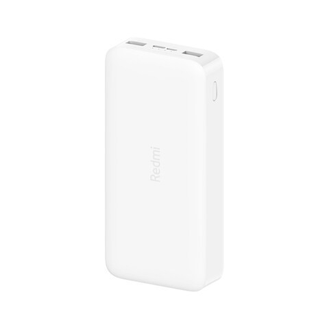 Xiaomi Redmi Power Bank 20000MAH Quick Charge Dual USB Input and Output Chinese Version White