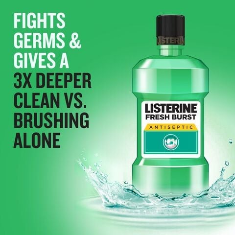 Listerine Fresh Burst Mouthwash 500 ml