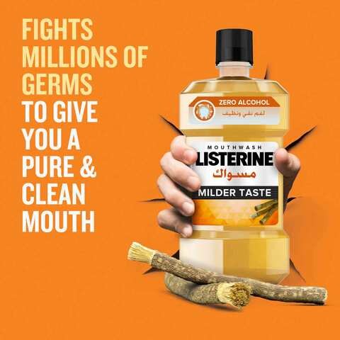 Listerine Miswak Mouthwash 500 ml