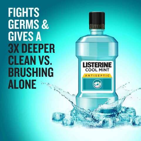 Listerine mouthwash fresh mint 500ml