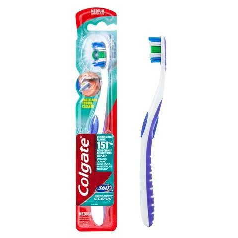 COLGATE 360 TOOTHBRUSH MEDIUM