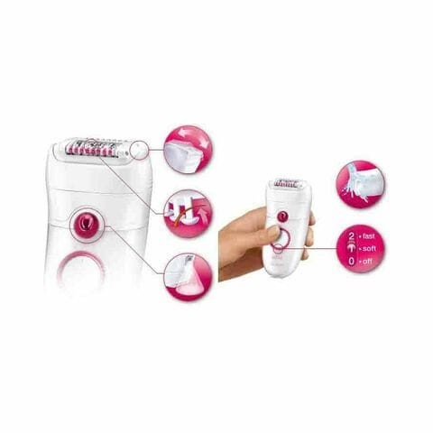 BRAUN SE5185 EPILATOR+FG1100