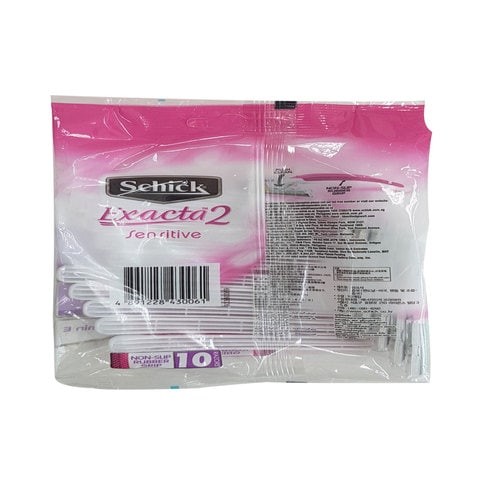 SCHICK EXACTA II WOMEN PINK 10S