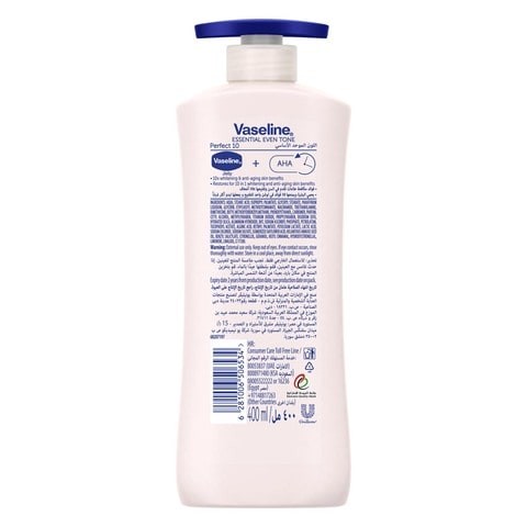 Vaseline Perfect 10 Body Lotion - 400 ml