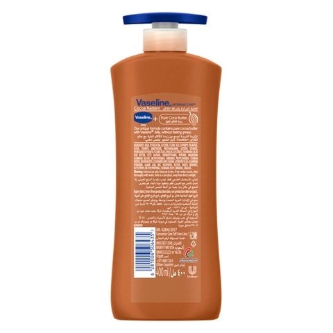 Vaseline Lotion Total Moisture Cocoa 400 ml