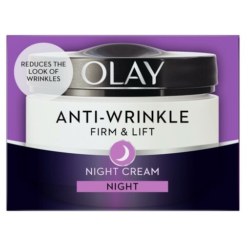 Olay anti-wrinkle firming night cream 50gm