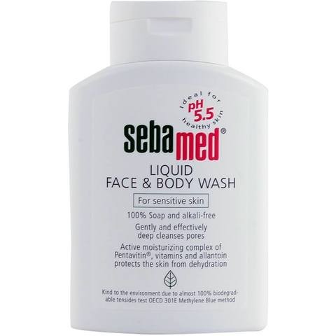 Sebamed face and body wash 500ml