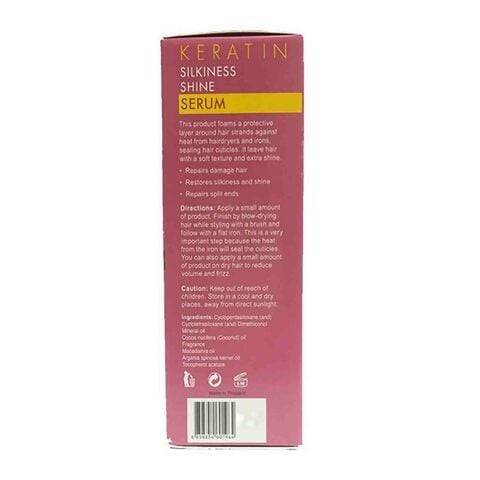 KERATIN SILKINESS SHINE SERUM 30ML