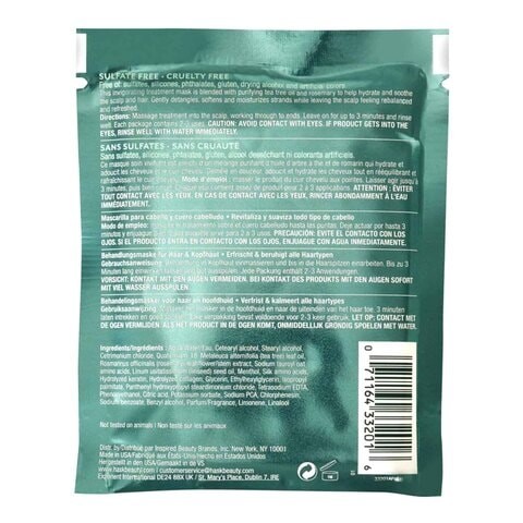 Hask tea tree mask for hair and scalp treatment 50gm