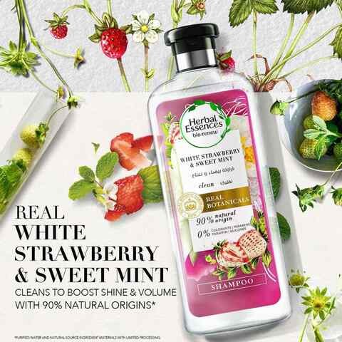 Herbal Essences Bio: Renew Clean White Strawberry & Sweet Mint Shampoo 400ml