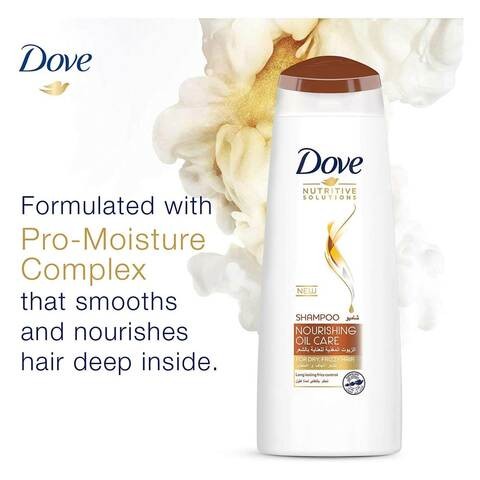 Dove Nutritive Solutions Nourishing Oil Care Shampoo 400 ml x Pack of 2 40% off