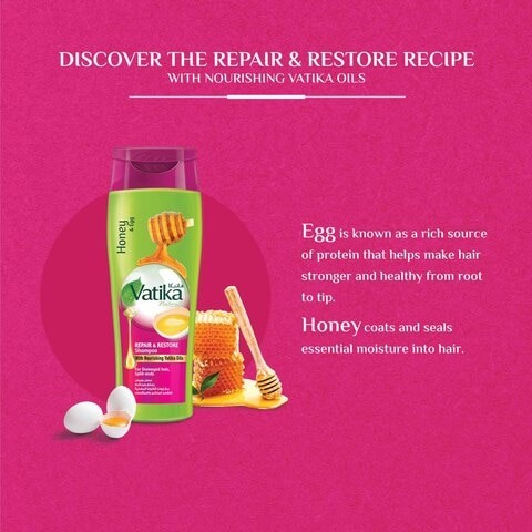 Vatika Naturals Repair and Restore Shampoo 400 ml